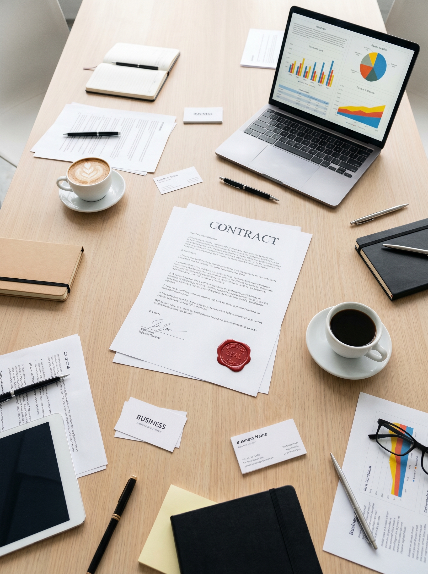 企業法務の打ち合わせイメージ